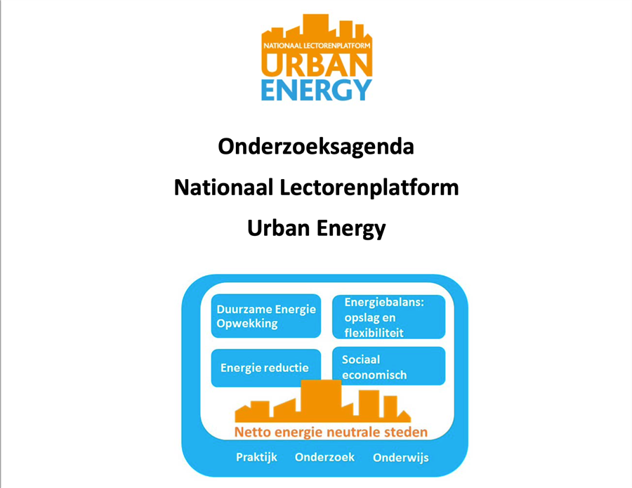 Message Onderzoeksagenda Nationaal Lectorenplatform Urban Energy bekijken
